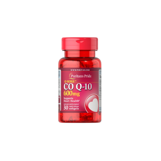 Puritan's Pride Q-SORB CO Q-10 600mg 60 Softgels