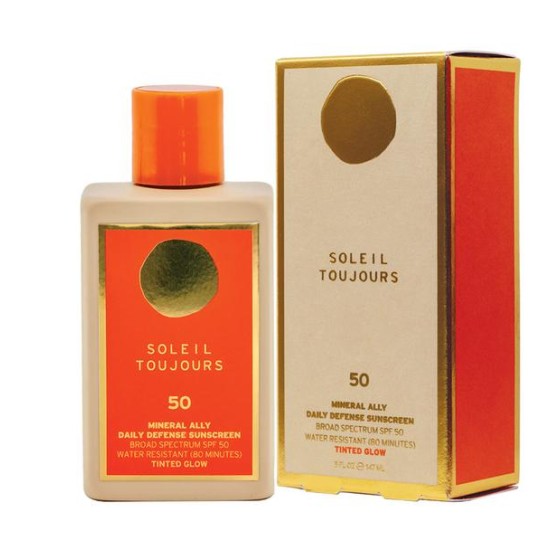 Soleil Toujours Mineral Ally Daily Defense Spf50 Tinted Glow