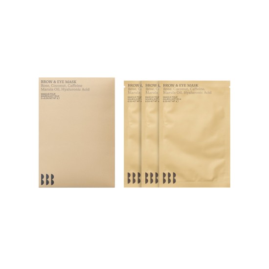 BBB London Brow & Eye Mask Pack Of 3