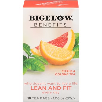 Bigelow Benefits Lean And Fit Citrus & Oolong Tea