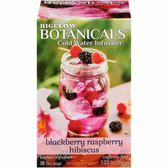 Bigelow Botanicals Cold Water Infusion Blackberry Raspberry Hibiscus