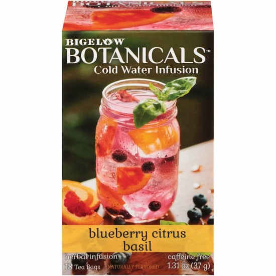 Bigelow Botanicals Cold Water Infusion Blueberry Citrus Basil