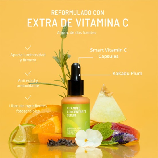 FRESHLY Vitamina C Concentrare Serum 30 ml