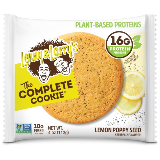 Lenny & Larry's The Complete Cookie Lemon Poppy Seed 113g