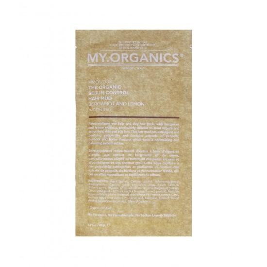 My Organics Sebum Control Hair Mud 40g