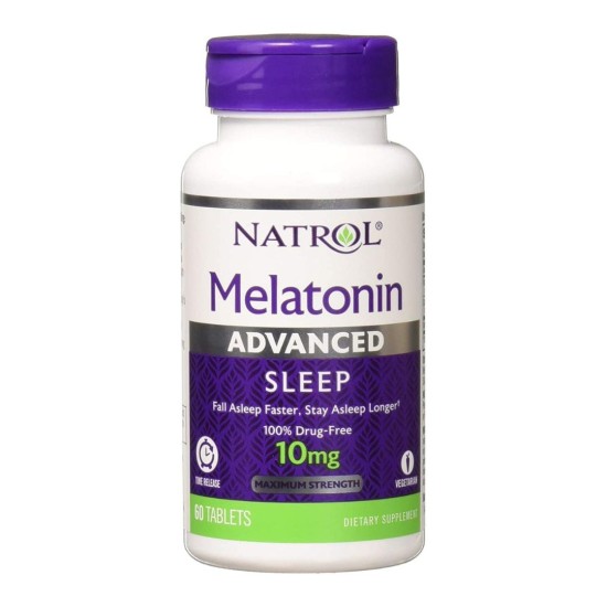 Natrol Melatonin Advanced Sleep 10mg 60 Tabs