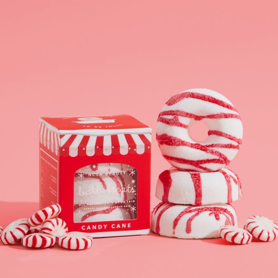 NCLA BEAUTY Candy Cane Bath Treats