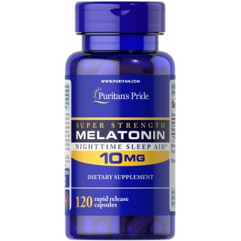 Puritan's Pride Melatonina 10 Mg 120 Tablets