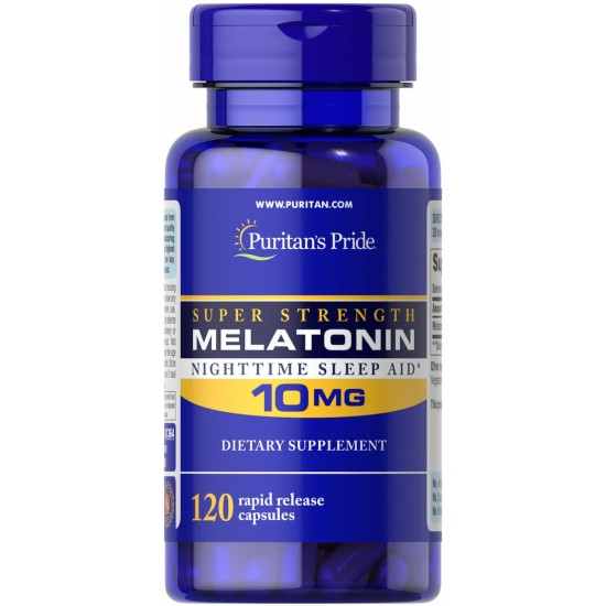 Puritan's Pride Melatonina 10 Mg 120 Tablets