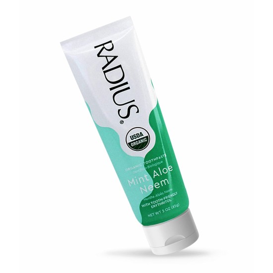 RRADIUS Organic Toothpaste Mint Aloe Neem (85 gr)