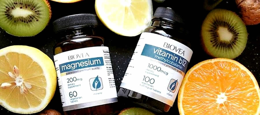 Biovea magnesium y vitamina b12